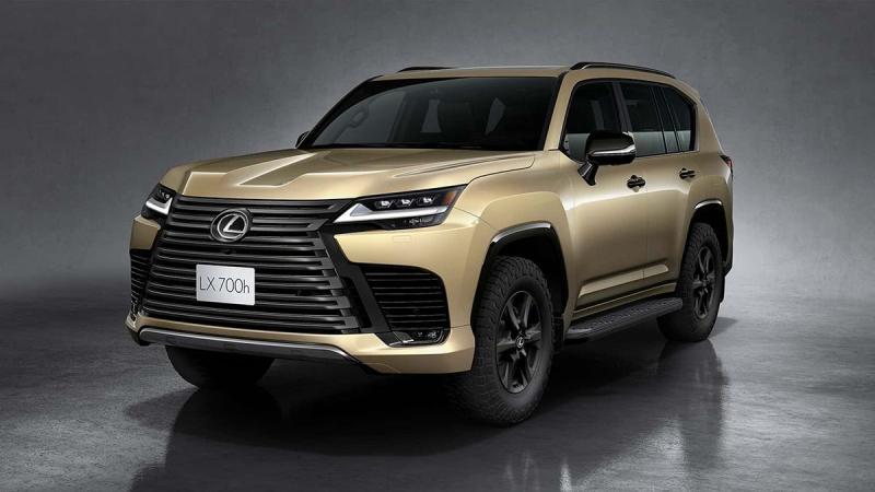 Оголошено про запуск гібридного Lexus LX 700h: нові фотографії.