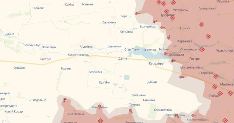 Курахове ризикує потрапити в кільце російських військових, за словами представника 33-ї бригади.